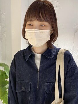 コフィー バイ メルト 吉祥寺(cofy by melt) 【三ツ井純】透明感カラー ウルフボブ ウルフカット くびれヘア