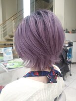 ハイストリートヘア(High street Hair)&nbsp;40代に☆後頭部ふんわりレイヤーボブ☆ウルフ風スタイル