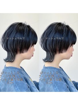 ヘアー ジップ(hair Zip) プチウルフ