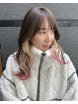 アリア バイ アルティナ(alia by artina)&nbsp;インナーカラーエンドカラー毛先カラー_エンドピンク_毛先ピンク