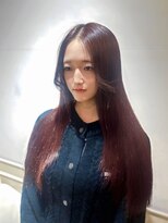アルーシェ 新宿店(Alushe) 韓国ヘア×ボルドー×髪質改善