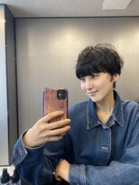 ハルキ ミナト ジャパン オオサカ(HARUKI MINATO japan OSAKA)&nbsp;40代50代小顔似合わせカットくびレイヤーエモージュ大人可愛い