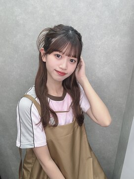 アンプル 天神店 エクステアレンジ　エクステ　最高級エクステ　人毛エクステ