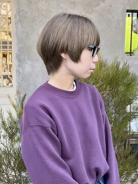 プライベートサロン キッテ(private salon kitte.) グレーベージュショート