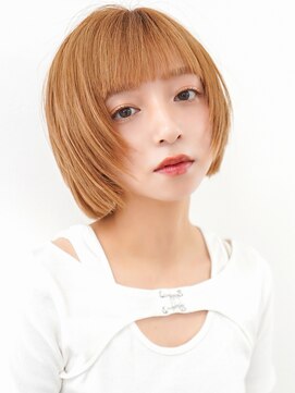 ラフィスヘアー ファン 池袋店(La fith hair fun) 【La fith】ショートボブ×ケアブリーチ×重めバング
