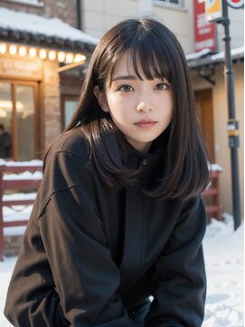 クオリス 上福岡店(QUALIS) 20代30代40代艶感ストレートナチュラルブラウン透明感ロング