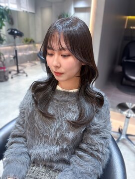 ロンドクロエ 横浜(Lond Chloe) くすみ透明感カラー×レイヤーカット【横浜】くびれ巻き