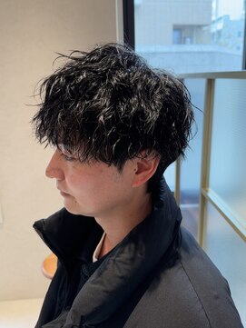 アレアル 広島並木通り店(ALEAR) メンズマッシュ/メンズパーマ/ツイストスパイラル