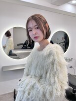 メルバイグラフ 梅田(mel by GRAFF)&nbsp;丸みボブで垢抜け