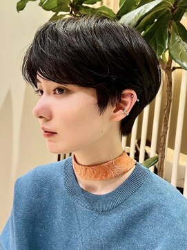 エムスラッシュ アヴェダ 自由が丘(M.SLASH AVEDA) マッシュショート/丸みショート/大人かわいい/暗髪/自由が丘