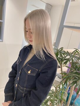 ロテ 名古屋 名駅店(Lote.) くびれヘア/アプリコットオレンジ/夏のヘアアレンジ/名古屋