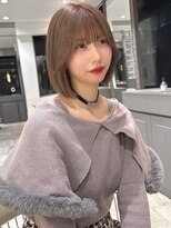 ロンド ジュルード 名古屋(Lond jeloud)&nbsp;学割U24 韓国風 ウルフ フェイスレイヤー 顔周り 前髪