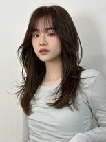 オムニス 表参道(Omnis)&nbsp;美髪レイヤーカット/顔まわりレイヤー/くびれミディアムレイヤー