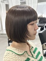 ルイ(ROUIS produced by LUCK 津田沼)&nbsp;ROUIS 津田沼　ボブレイヤー/ヘーゼルベージュ/ラウンドバング