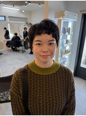癖を活かした個性派ベリーショート☆圧倒的技術のショートヘア