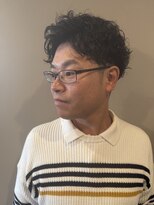 ヘアールーム コージープラス(COZY+39)&nbsp;プードルパーマ風アップバング