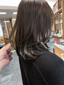 ステップ(STEP) 【姫路STEP】大人ミディアムレイヤー＊アロマ　ヘッドスパ