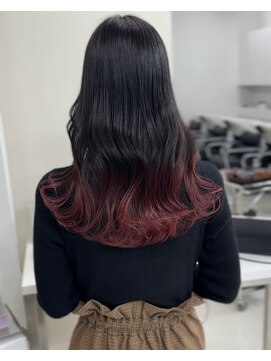 アライブ ハラジュク(ALIVE harajuku) グラデーションカラーバレイヤージュインナーカラー　ryota