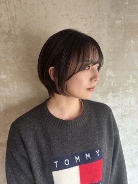 メロウ(mellow) ショートボブ×チョコレートブラウン