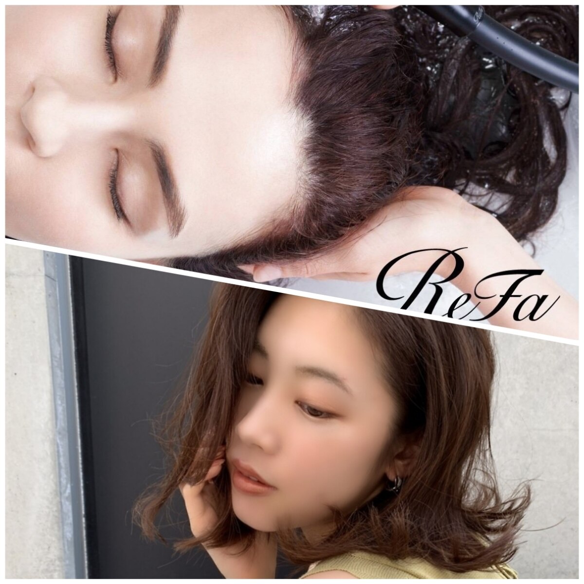 当店人気☆プレミアムカラー＋カット＋Refaウルトラファインバブル ￥7700円