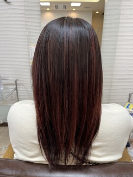 クール ヘアリズム 上田店(COOL Hair rhythm) ピンクハイライト