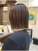 ROUIS津田沼 イルミナカラー/ボブ/ブラウン