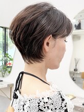 ファチュール(fAture.) 絶壁解消くびれショートカット白髪ぼかしハイライトカラー西宮