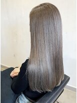 エルプラスヘアー 平尾店(L+hair)&nbsp;20代30代40代髪質改善カラーグレージュ艶感ストレート