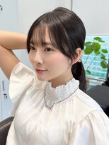 コアレス キョウト(COALESS kyoto)&nbsp;韓国ヘア/レイヤーカット/レイヤー/顔まわりカット/前髪カット