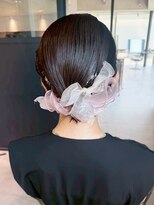 アルバム 新宿(ALBUM SHINJUKU)&nbsp;アップカチモリヘアアレンジブラウン_ba592263