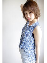 ロロネー 梅田(Lolonois) 【Lolonois梅田】カジュアルエアリーショート(藤岡なおき)