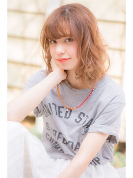 アリエッタ アザブ(ARIETTA AZABU) 【aRiettaAZABUスタイル】大人ガーリーセミディ/透明感カラー