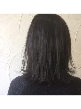 デコヘアーフラッペ(DECO HAIR frappe) 黒髪みたいなグレージュ