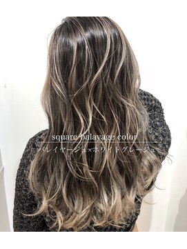 アライブ ハラジュク(ALIVE harajuku) 【ALIVE原宿】大石限定★バレイヤージュリラックスウェーブ