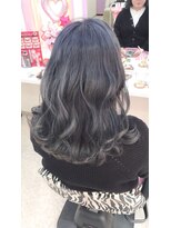 ヘアウェイ(HAIR WAY) ネイビーグレー