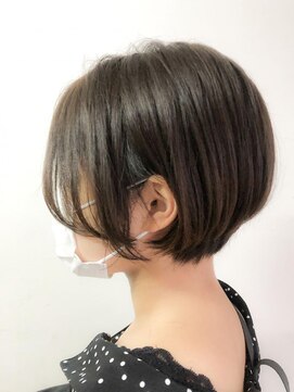 キャンバス バイ ネオリーブ 横浜西口(Canvas by neo.) 大人ショートヘア・丸み・まとまりショートヘア