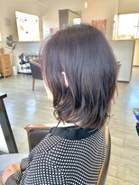 オレンジ(orange)&nbsp;【orange大分賀来】ふんわりカールミディアムスタイル