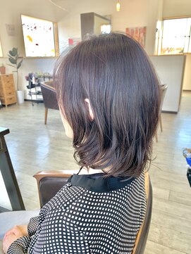 オレンジ(orange) 【orange大分賀来】ふんわりカールミディアムスタイル