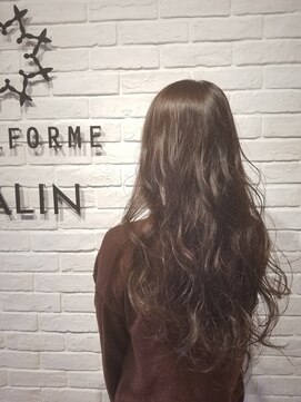 ビューティー エールフォルム 浜松有玉店(BEAUTY YELLFORME) コテ巻き　ロング