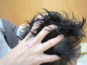 ルークヘア(rook hair)の写真/【広々スペースで感染対策万全】カットなら19時半まで受付OK！カット＋男性専用ヘッドスパが大人気！