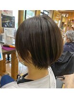 ルッカヘアガーデン バイ ラッシュゴールド(RUCCA HAIR GARDEN by LUSH GOLD) ショートヘアスタイル