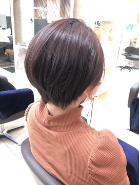 エヌプラス(N+) ボブウルフ チェリーブラウン