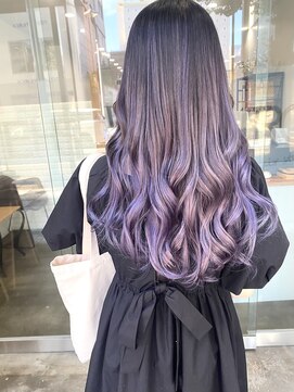 ワンスタイル(One style) 【2ブリーチ　学割U24】バレイヤージュ＋髪質改善トリートメント