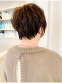 福山市ストレートパーマショートヘア人気キャアリーcaary