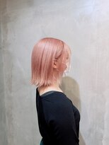 リエコー(RE'ECHO) ブリーチカラー/ピンクベージュカラー/髪質改善トリートメント