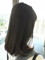 アース コアフュールボーテ 伊勢崎(EARTH coiffure beaute)&nbsp;デジタルパーマで毛先にワンカールをかけて軽さを出します