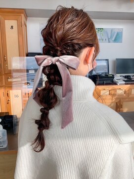 ユラギフロムユイマァル 水島店(YURAGI from YUIMARL) あみおろしヘアセット