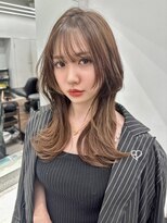 ノイズ キョウト(NOISM Kyoto)&nbsp;大人可愛い20代30代40代インナーカラー小顔ウルフレイヤーボブ