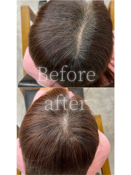 モイ(moy) 脱白髪染め/白髪ぼかし/ハイライト/グラデーションカラー/浅草