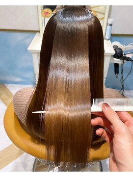 ロンド ストラーダ 心斎橋(Lond strada) マチルダボブ×ピンクベージュ×美髪［髪質改善/縮毛矯正］